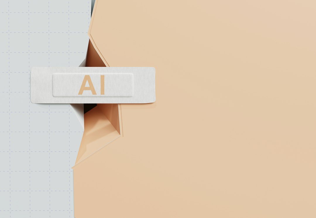 A name tag with ai written on it